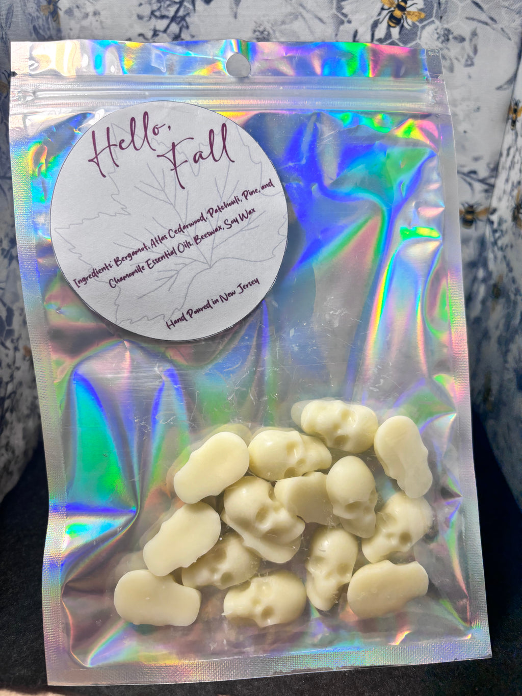 Fall Scented Skull Wax Melts
