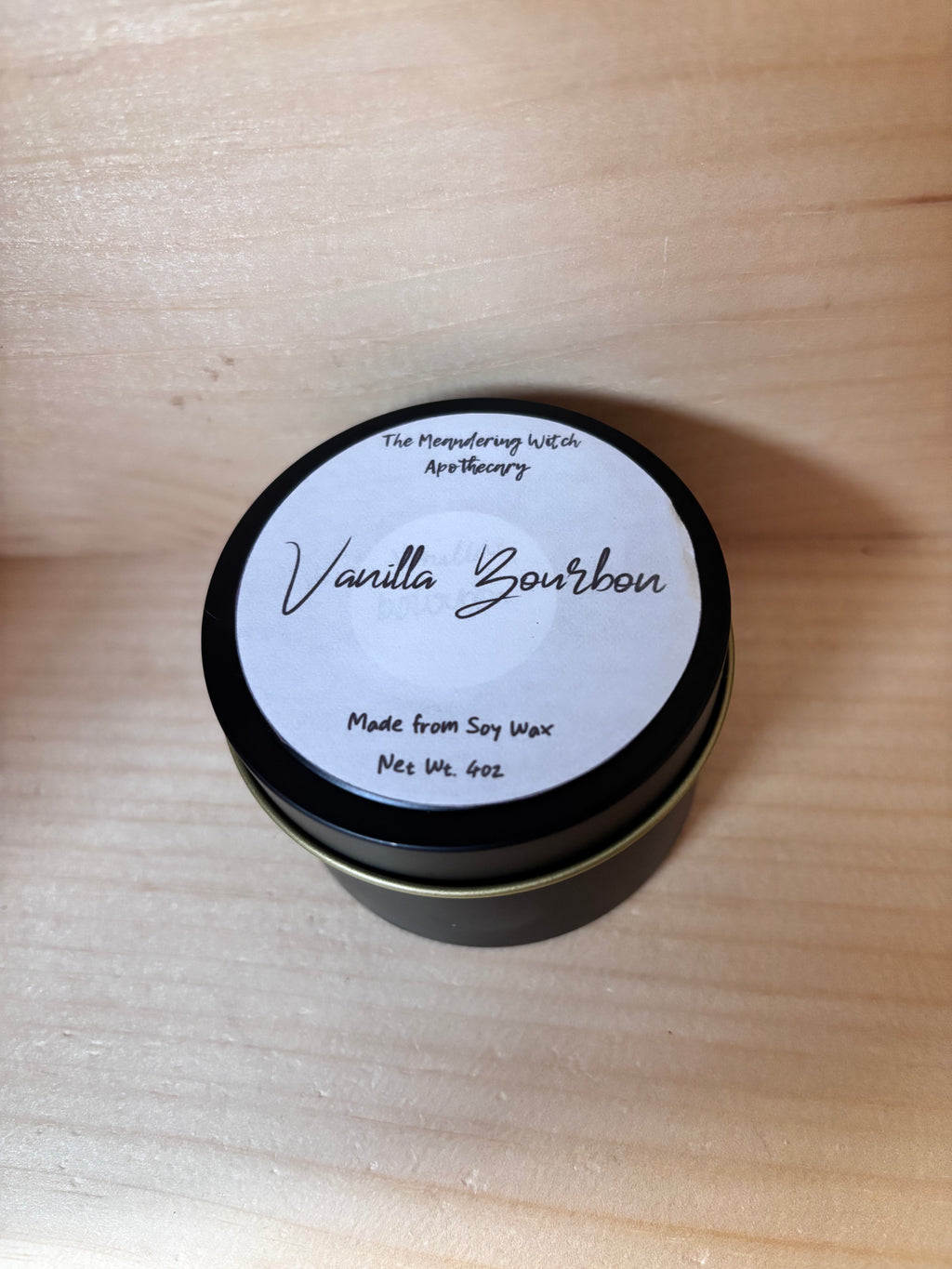 Vanilla Bourbon Soy Candle