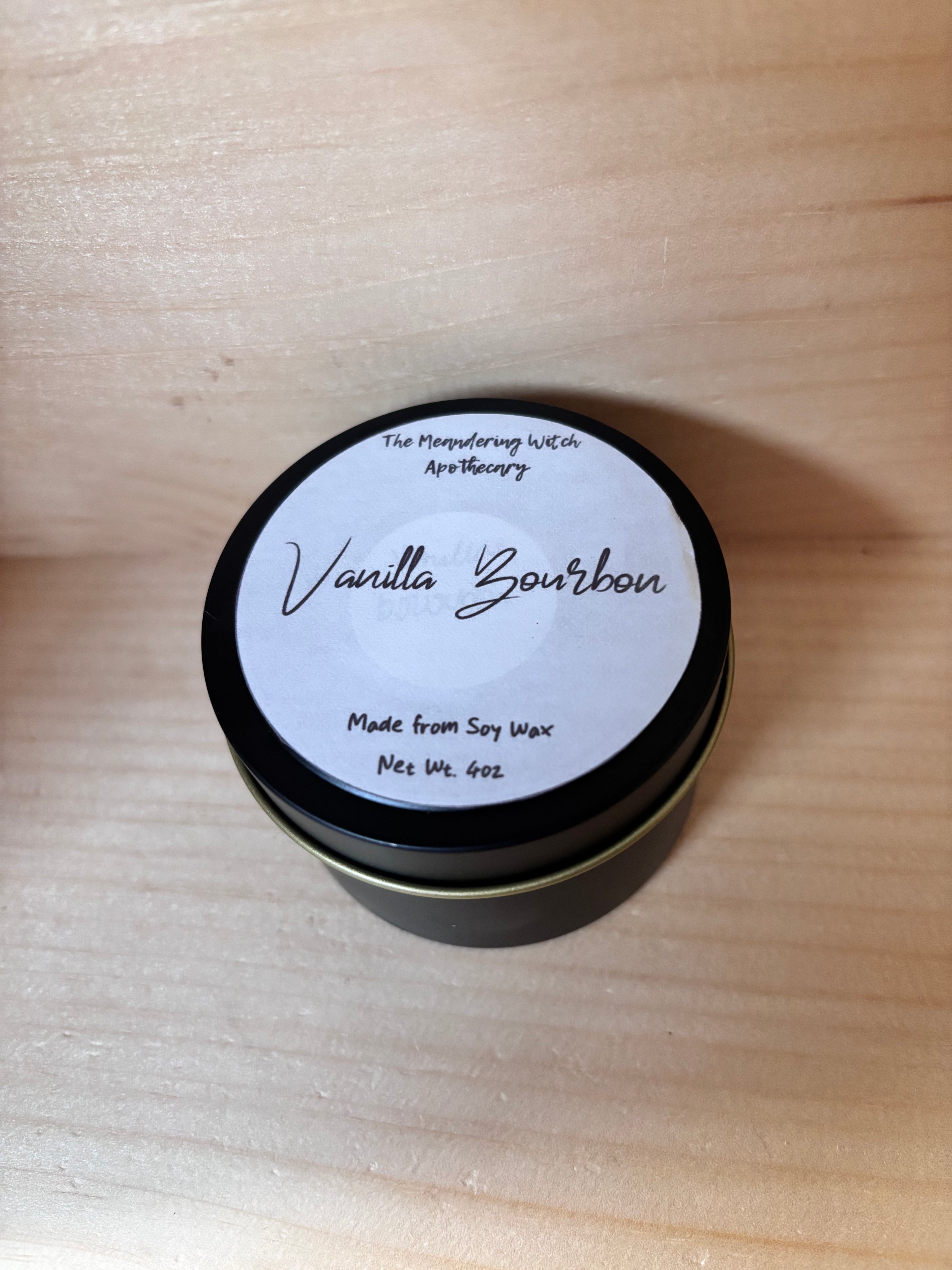 Vanilla Bourbon Soy Candle