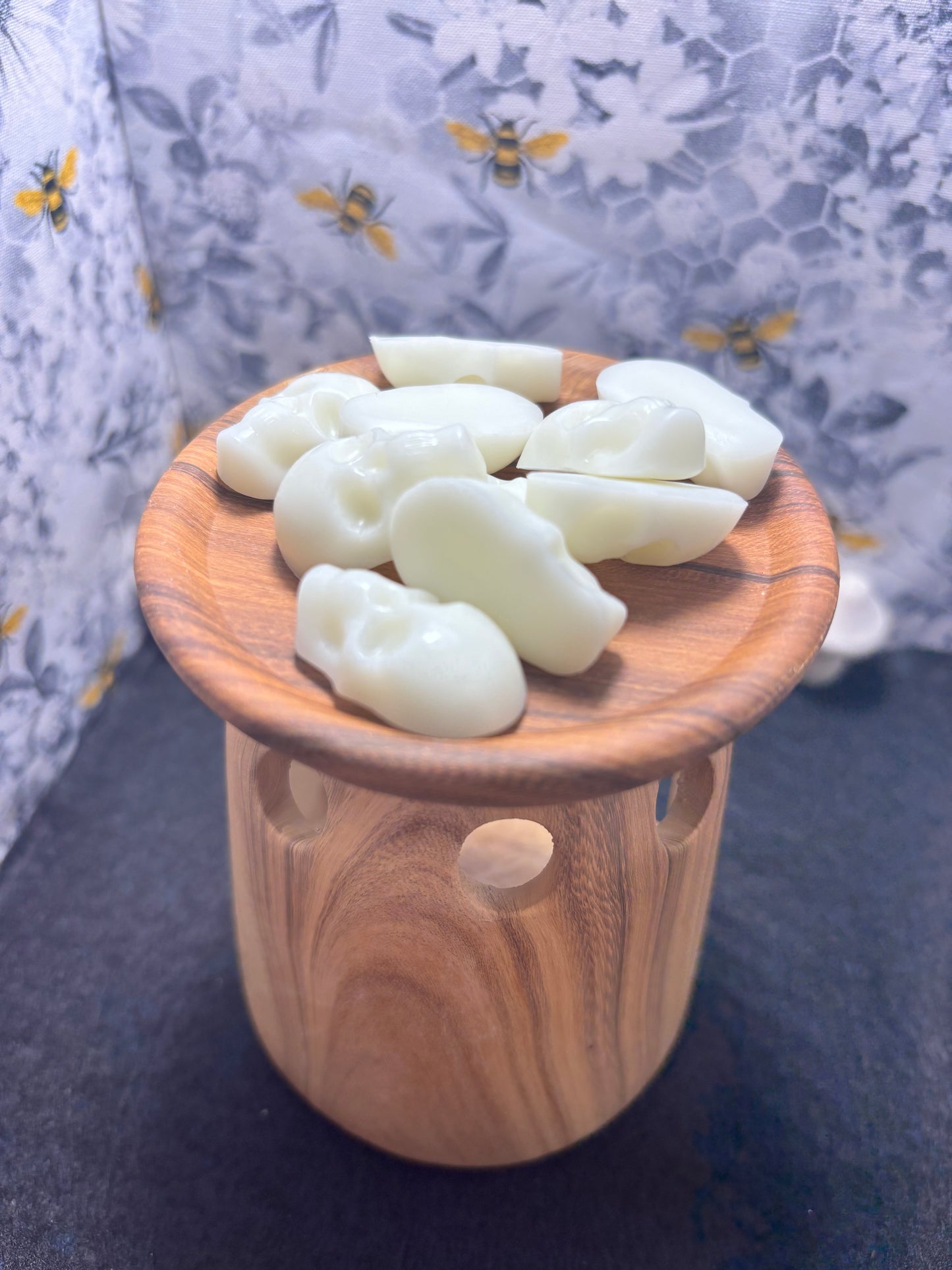 Patchouli, Bergamot, and Cedarwood Atlas Skull Wax Melts