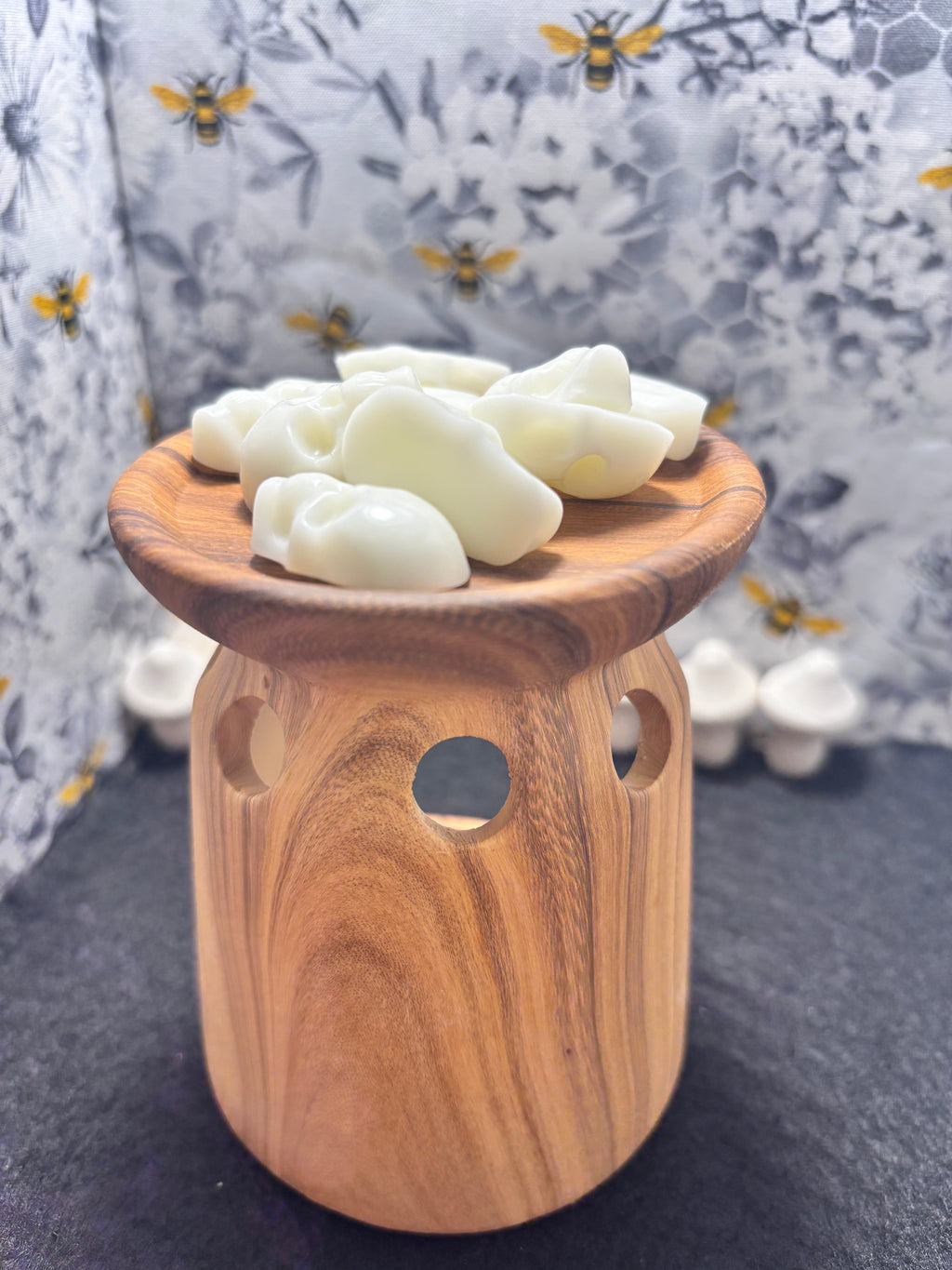 Peppermint Scented Skull Wax Melts