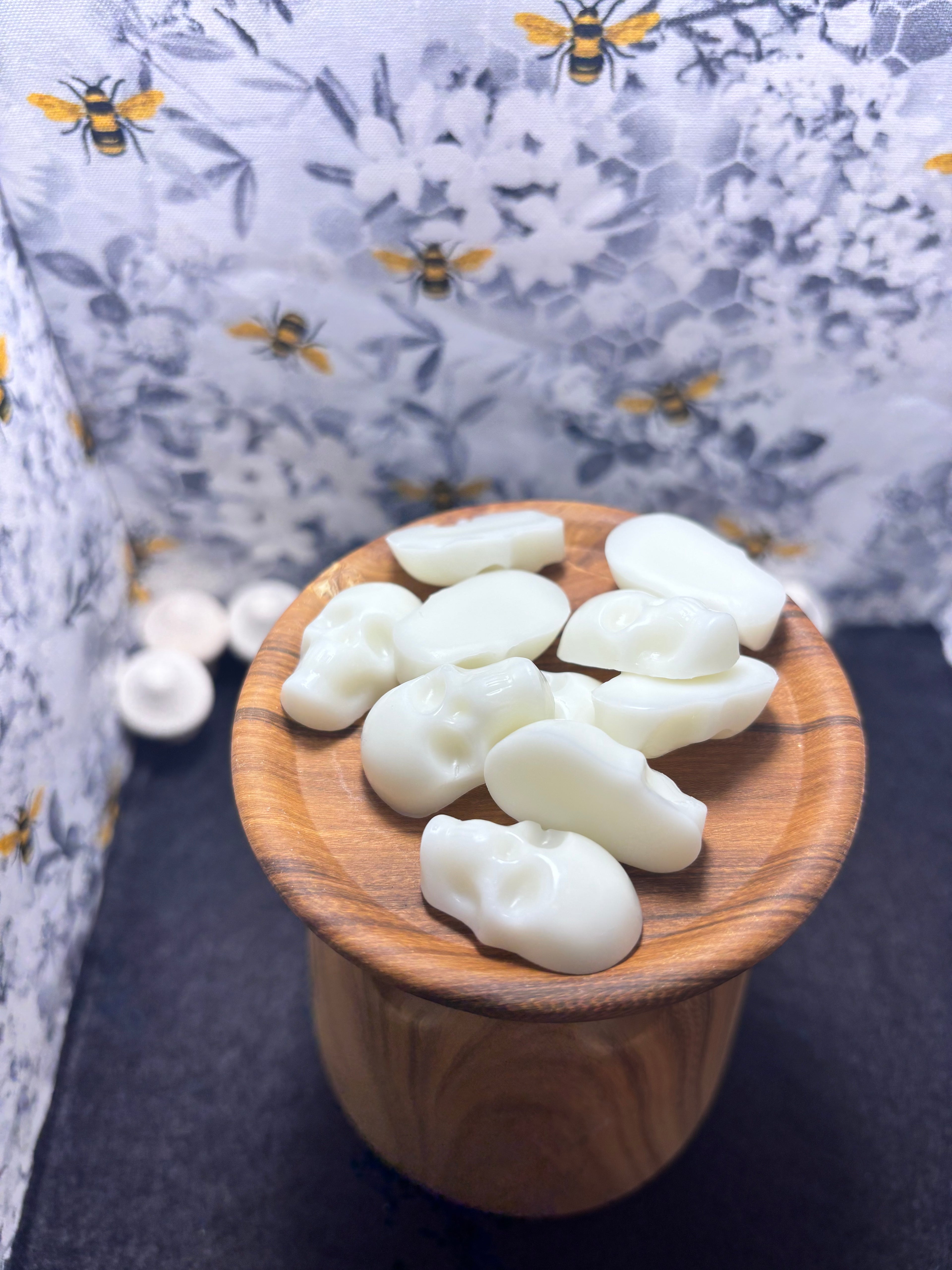 Peppermint Scented Skull Wax Melts