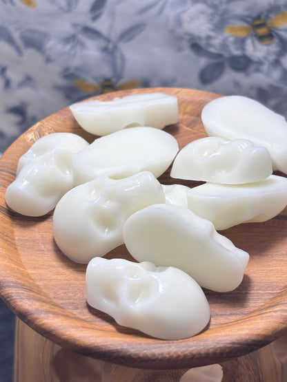 Peppermint Scented Skull Wax Melts