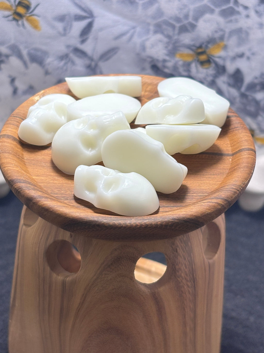 Peppermint Scented Skull Wax Melts