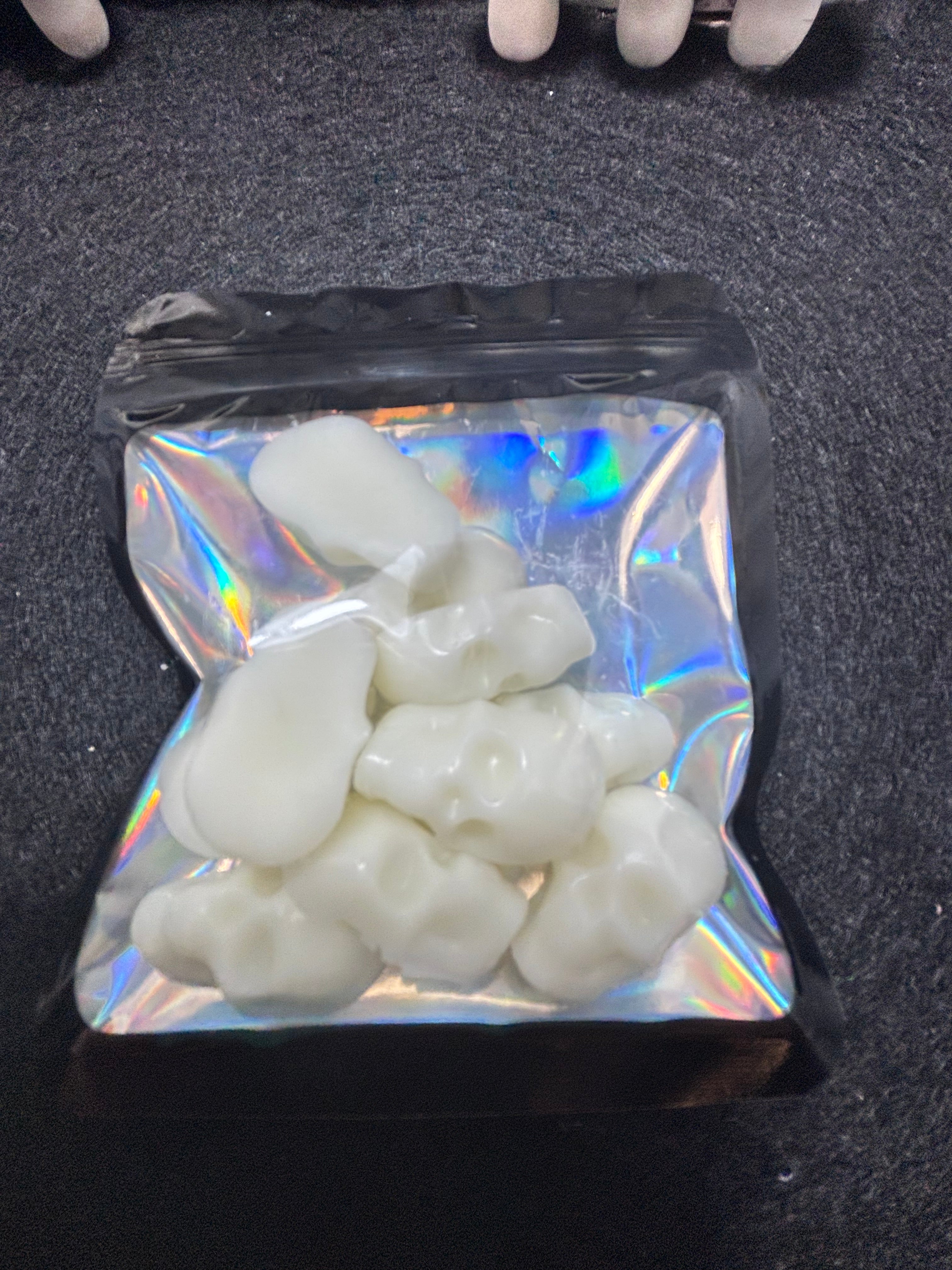 Peppermint Scented Skull Wax Melts