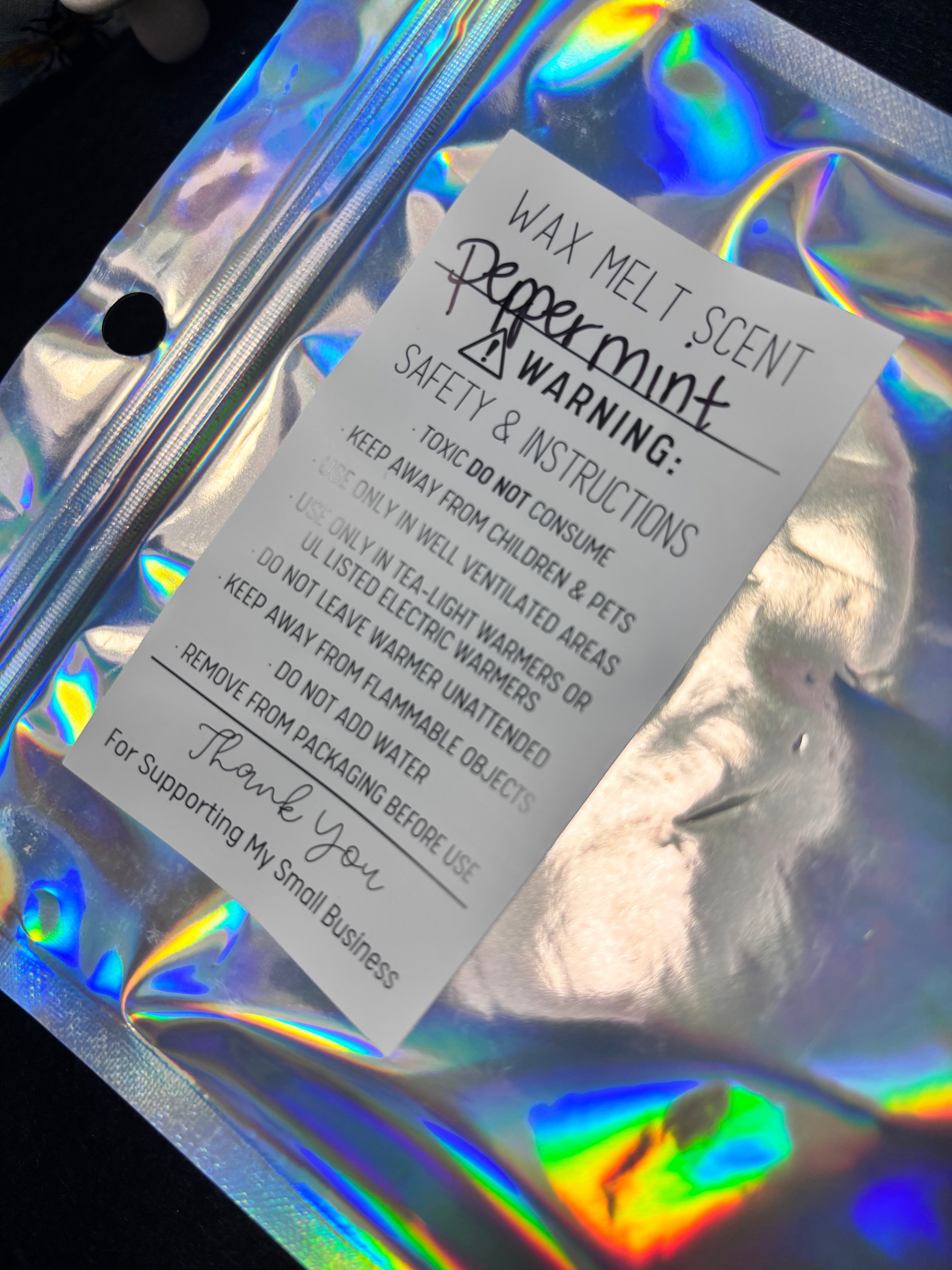 Peppermint Scented Brain Wax Melts